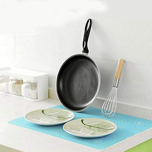 SHUHAO Mat Hornear, Antiadherente Pizza Masa de hojaldre horneado Pad con mediciones, bicarbonato de balanceo de Corte, Arcilla Pasta de azúcar Hielo Cooking Mat, por Cake Bake Pizza,Rosado