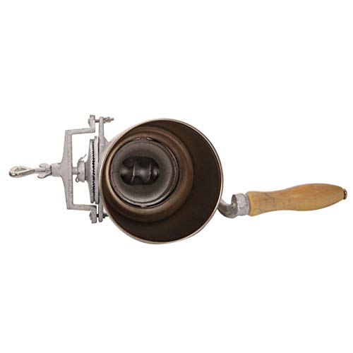 Shwk herramienta manual de molienda de grano de maíz hecha a mano con tolva grande, maíz ajustable, café, etc. Adecuado para restaurantes, cocinas comerciales, panaderías, cocineros caseros.