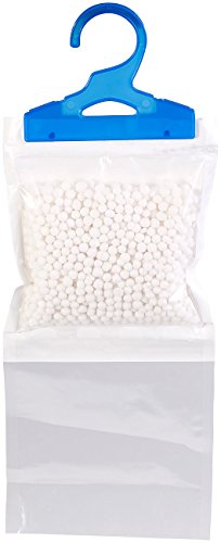 Sichler Haushaltsgeräte - Deshumidificador para armarios: juego de 3 deshumidificadores de armario XL para colgar, hasta 450 ml cada uno (deshumidificador)