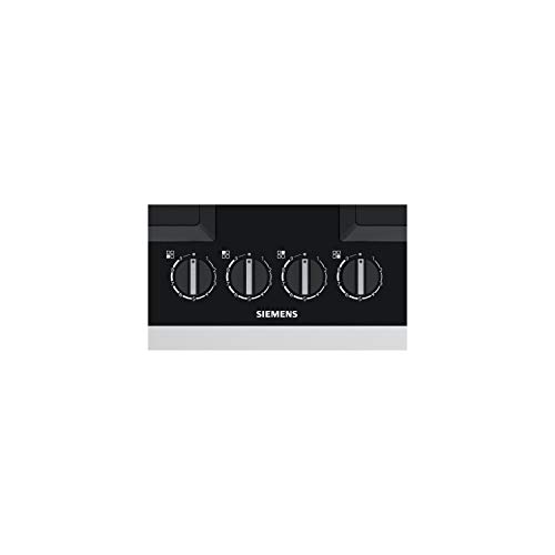 Siemens EP6A6PB20 Integrado Encimera de gas Negro hobs - Placa (Integrado, Encimera de gas, Vidrio, Negro, hierro fundido, 1000 W)