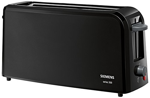 Siemens TT3A0003 - Tostador (2 rebanada(s), Negro, Gris, De plástico, 980 W, 220-240 V, 1 m)