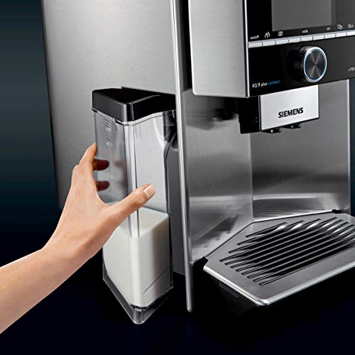 Siemens TZ90009 pieza y accesorio para cafetera Tubo de leche - Filtro de café (Tubo de leche, Negro, Transparente, Siemens EQ.9, 1 pieza(s))