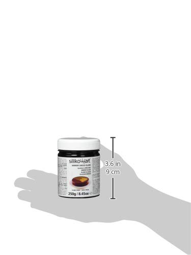 Silikomart 73.107.03.0001 Wonder Glaze Choco, Glaseado para Decorar
