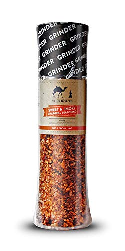 Silk Route Spice Company Molinillo De Dulce y ahumado de Chargrilled condimento 245 g / 8,6 oz