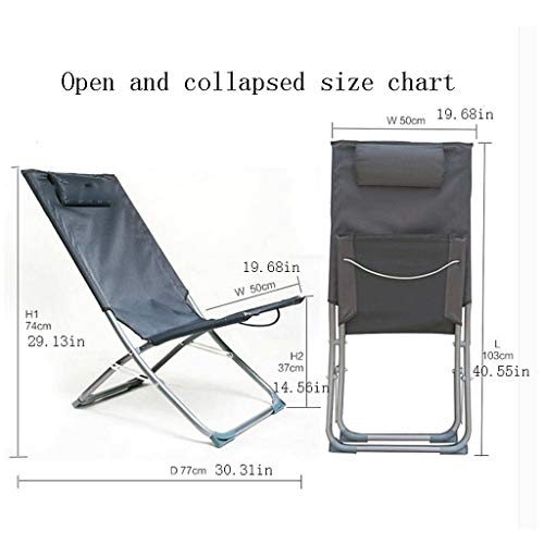 Silla plegable Silla plegable portátil, al aire libre casero configuración rápida y fácil, duradero y muy adecuado for Lawn playa, al aire libre, silla de camping Beach Silla de camping ( Color : D )