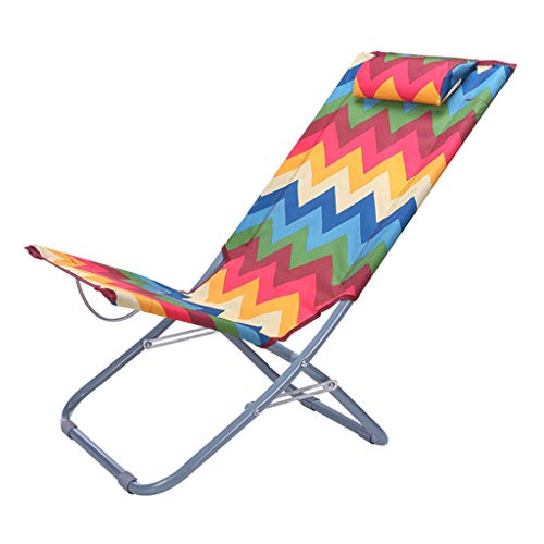Silla plegable Silla plegable portátil, al aire libre casero configuración rápida y fácil, duradero y muy adecuado for Lawn playa, al aire libre, silla de camping Beach Silla de camping ( Color : D )