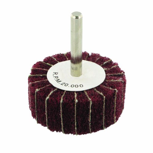 Silverline Tools 262141 - Rueda lijadora de abanico (60 x 30 mm - Grano 80)