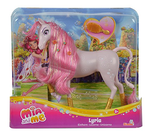 Simba 109480094 – Mia and Me Nueva versión Unicornio Lyria