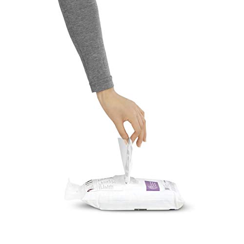 simplehuman, paquete de 20 bolsas de basura a medida, código G, plástico blanco