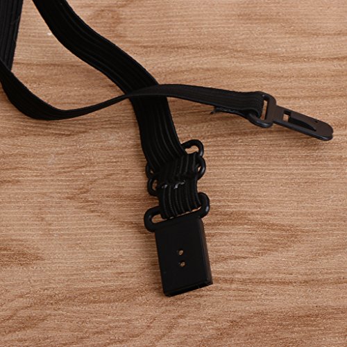 SimpleLife Hombres/Mujeres Cuello Atado Corbata Broche Cinta de Lazo Cinta Larga Bowknot Grande Pajaritas Broches con Collar Regalo de la joyería del Collar patriótico