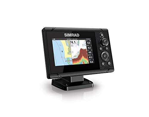 Simrad Cruise-5 Gráfico trazador con una pantalla de 5 pulgadas y mapas costeros de EE.UU. instalados