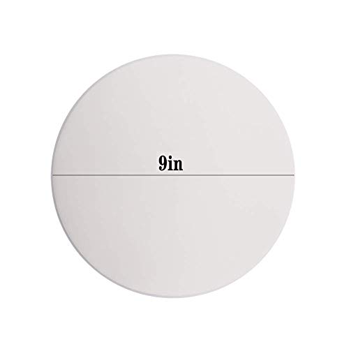 SIMUER Papel Pergamino Redondo, 9 Pulg 100 Precortado Ronda Hojas de Pergamino para Hornear Pasteles Cocina Galletas Pastas Dutch Horno Freidora de Aire Queso Tortilla Press