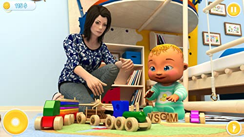 simulador de madre virtual dream family: juegos de guardería para bebés recién nacidos