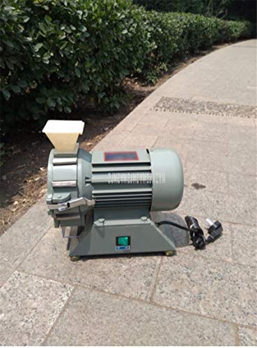 SISHUINIANHUA 1400r / Piel min Planta trituradora Desintegrador Pulverizer Animal Plant Rizoma Herbal Grain Grinder Molino Máquina 220V 180W