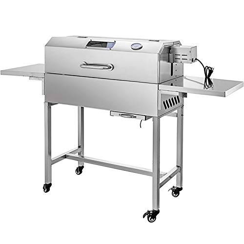 SISHUINIANHUA Superficie de cocción Gourmet Barbacoa Parrilla de carbón 337 Pulgada Cuadrada, al Aire Libre para Acampar