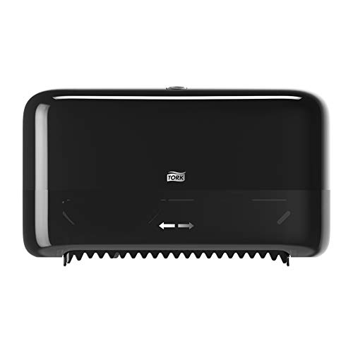 Sistema Dispensador Tork para papel higiénico sin núcleo Midi Negro