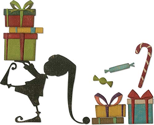 Sizzix Troquel Sizzix Thinlits Die Set 11 piezas - Ayudante de Papá Noel