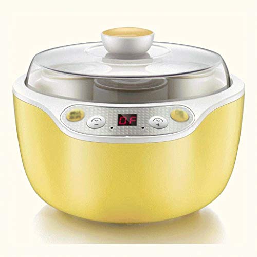 SJYDQ Máquina de Yogurt Mini máquina de Helados con encimera eléctrica con Fondo Antideslizante, Helado rápido casero fácil, Sorbete de Postre de Yogurt congelado