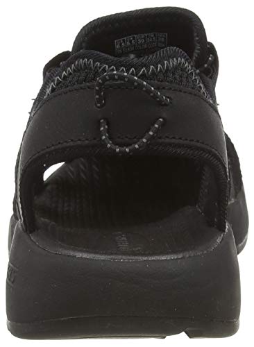 Skechers Melbo-Journeyman 2, Sandalias de Gladiador para Hombre, Negro (Black BBK), 42 EU
