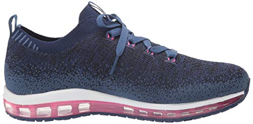 Skechers Skech-air - Zapatillas para mujer, color gris claro, zapatillas para correr, color Azul, talla 37 EU