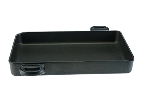 SKK 267 Titanium 2000 Plus - megafitness-Fuente de Horno con Dos inducción, 38 x 25 cm