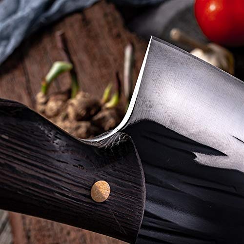 SLAKF Cleaver Cuchillo de Cortar y rebanar Cuchillos de Cocina de la Mano de forja Sacrificio Cortador Deshuesado Herramientas Dividir (Color : Type 2)