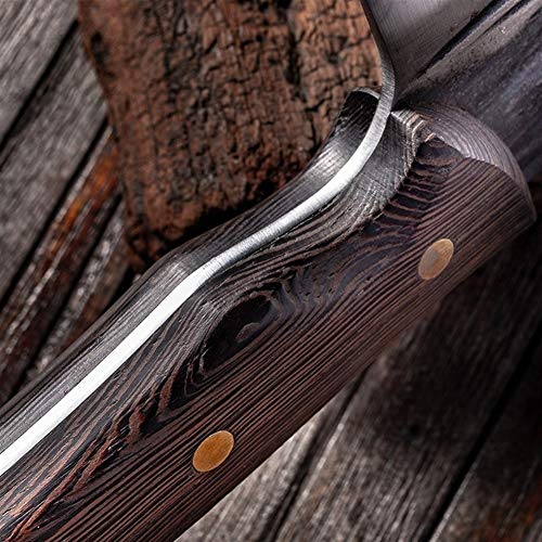 SLAKF Cleaver Cuchillo de Cortar y rebanar Cuchillos de Cocina de la Mano de forja Sacrificio Cortador Deshuesado Herramientas Dividir (Color : Type 2)