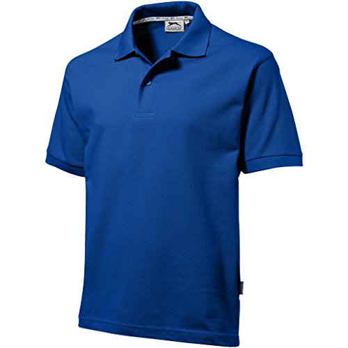 Slazenger Polo Modelo Forehand de Manga Corta Para Hombre (XXXL/Rojo Oscuro)