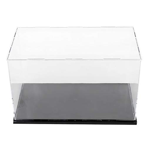 SM SunniMix Caja Exhibidor de Acrílico para Figura de Acción Modelo Anime (Varios Tamaños para Selección) - 32x25x25cm