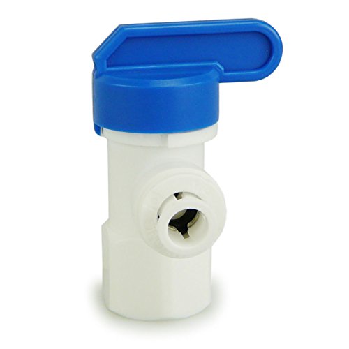 smardy 4 galones (15,14 litros) depósito de agua tanque + Grifo de cierre para la manguera de agua (1/4") RO sistema de ósmosis inversa