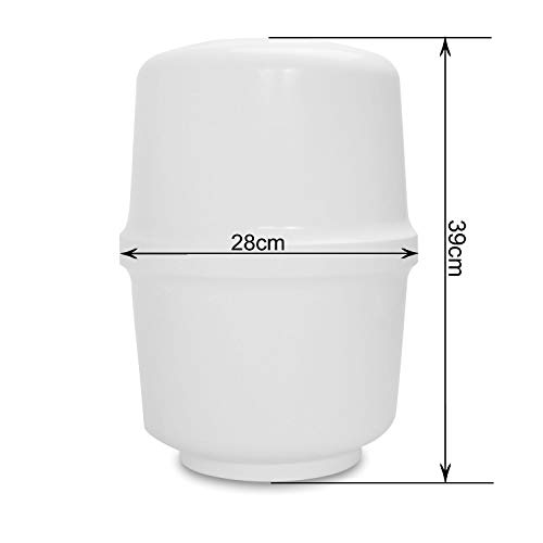 smardy 4 galones (15,14 litros) depósito de agua tanque + Grifo de cierre para la manguera de agua (1/4") RO sistema de ósmosis inversa