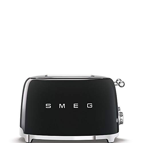 Smeg 770926336 Tostador, 2000 W, Negro