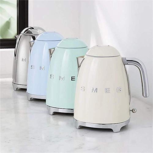 Smeg Hervidor KLF03SSEU Línea años 50, 2400 W, 1.7 litros, Acero Inoxidable