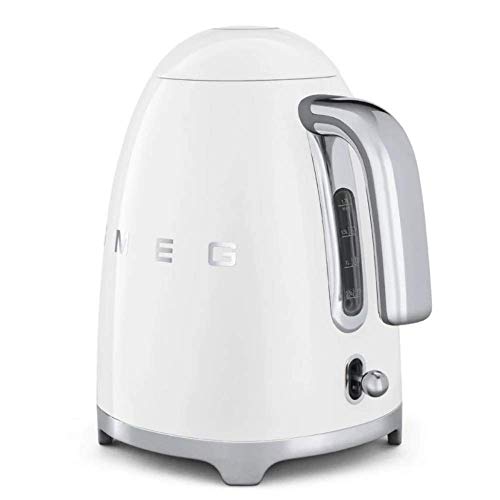 Smeg Hervidor KLF03SSEU Línea años 50, 2400 W, 1.7 litros, Acero Inoxidable