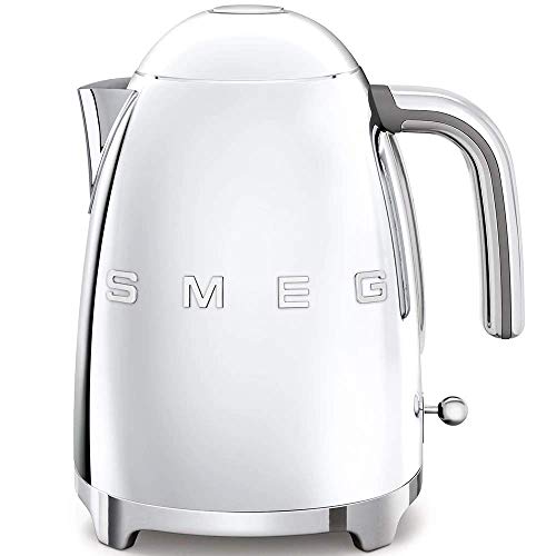 Smeg Hervidor KLF03SSEU Línea años 50, 2400 W, 1.7 litros, Acero Inoxidable
