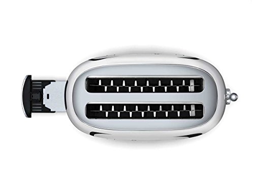 SMEG Tostador TSF02SSEU, 1500 W, Acero Inoxidable, 2 Ranuras, cromo