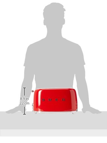 Smeg Tostadora de 4 rebanadas