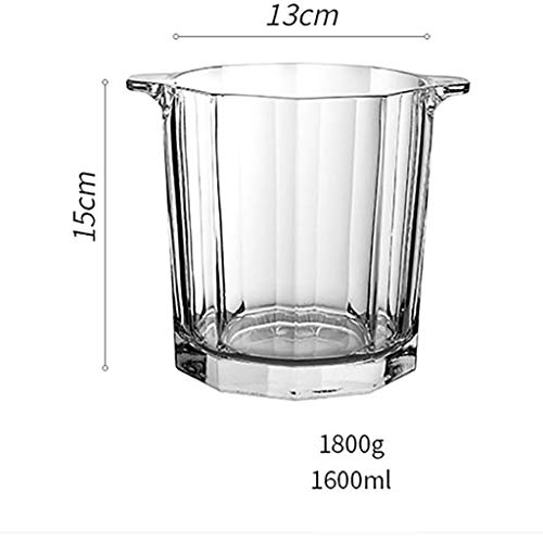 SMEJS Barril de Vino Vaso de Cristal Cubo de Hielo Inicio Champán Barril de Vino Refrigeración Cubo de Hielo Europeo