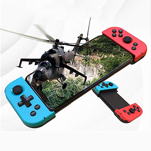 SNOWINSPRING Controlador de Juegos de TeléFono InaláMbrico Manejar TelescóPico PUBG Gamepad para Android IOS Smartphone