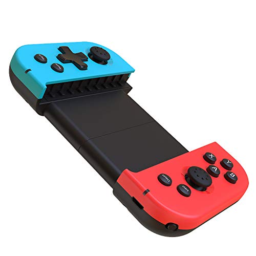 SNOWINSPRING Controlador de Juegos de TeléFono InaláMbrico Manejar TelescóPico PUBG Gamepad para Android IOS Smartphone