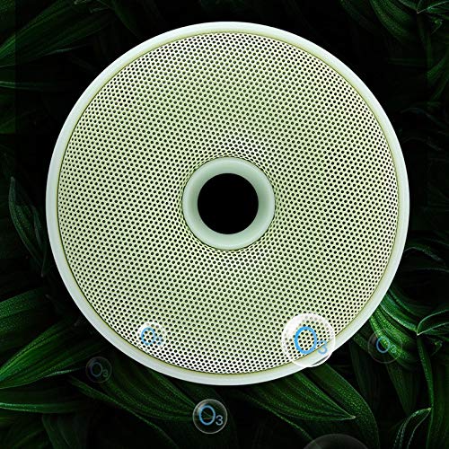 SNOWINSPRING Purificador de Aire Hogar Donut EléCtrico Refrigerador PortáTil para Coche Generador de Ozono (Verde)