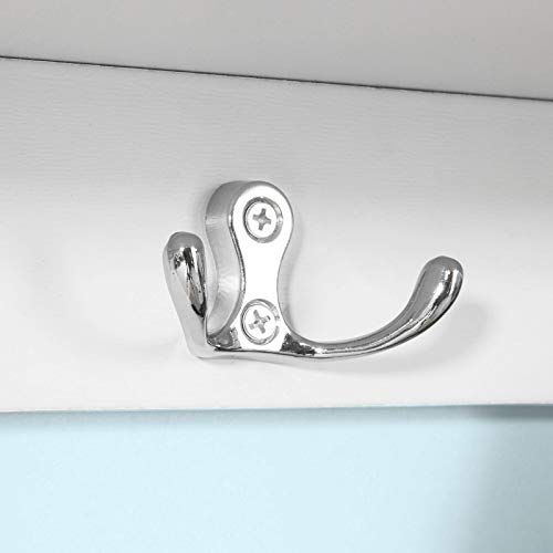SoBuy Estantes de Pared de MDF, Armario Suspendido, Estanteria para Trasteros, FRG48-L-W, ES