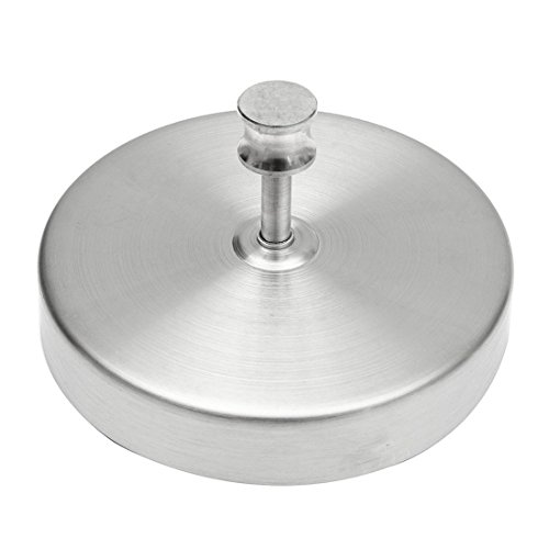 SODIAL Herramientas de Cocina de Pizza Molde de Pasta de Acero Inoxidable Hamburguesa, albondiga, Prensa, Molde DIY Bola de arroz Sandwich Huevo Frito Molde de Prensa