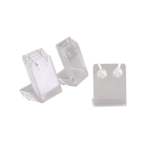 SODIAL(R) 10X Exhibidor Expositor Estante 2par Pendiente Colgante