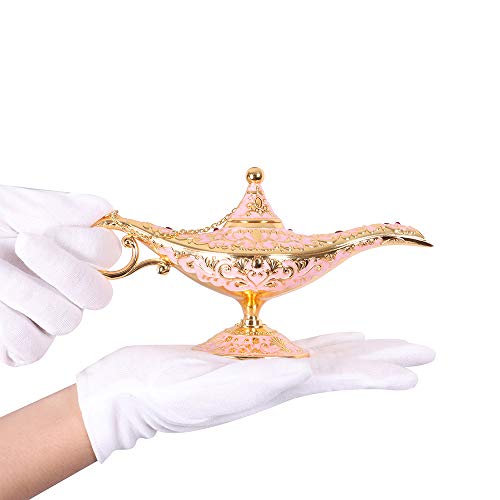 Sog Yupk Exclusiva y mágica lámpara de Aladin, Adecuada como Pieza de coleccionista, Accesorio del hogar, artículo de decoración para la Mesa, Regalo, etc.