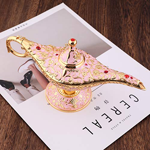 Sog Yupk Exclusiva y mágica lámpara de Aladin, Adecuada como Pieza de coleccionista, Accesorio del hogar, artículo de decoración para la Mesa, Regalo, etc.