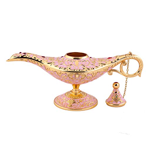 Sog Yupk Exclusiva y mágica lámpara de Aladin, Adecuada como Pieza de coleccionista, Accesorio del hogar, artículo de decoración para la Mesa, Regalo, etc.