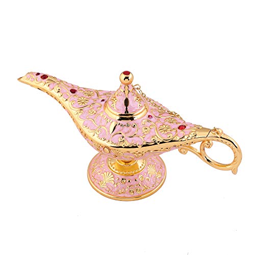 Sog Yupk Exclusiva y mágica lámpara de Aladin, Adecuada como Pieza de coleccionista, Accesorio del hogar, artículo de decoración para la Mesa, Regalo, etc.