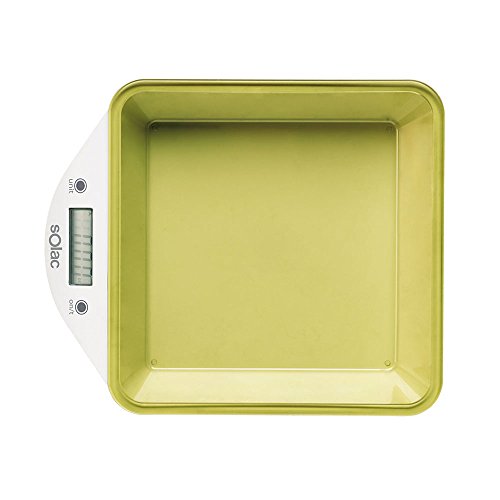 Solac BC6260 Bascula de Cocina, Acero Inoxidable