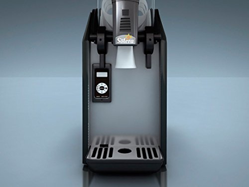 Solera Granizadora Eco D-112, digital, 1 depósito para hacer 12 Litros de granizados, cócteles y sorbetes. Productos de regalo 1 Brik (5 litros de granizado/cóctel o 3 de sorbete). 1 Dispensador de cañas (100 ud)